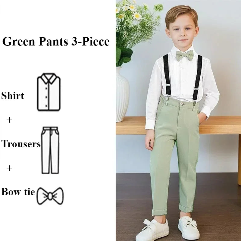 Boys’ Classic Formal Wear – Wedding, Birthday & Evening Outfit