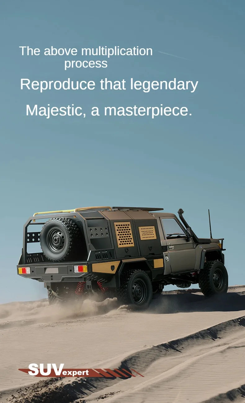 RC Pickup Truck MN82 – 1/12 Scale 4WD Off-Road Toy Car
