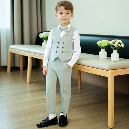 Boys’ Classic Formal Wear – Wedding, Birthday & Evening Outfit