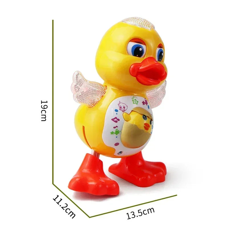 Electric Dancing Duck – Cute Musical & Light-Up Educational Toy for Kids