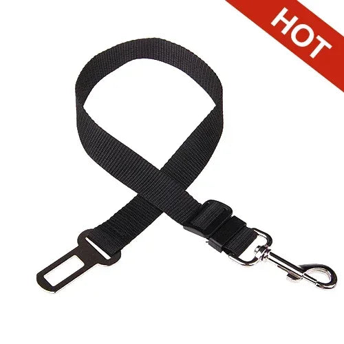 Adjustable Pet Car Seat Belt – Safety Harness for Dogs & Cats