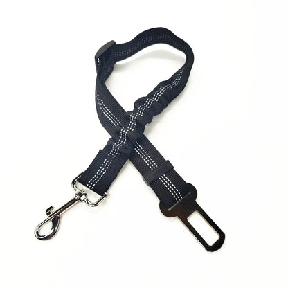 Adjustable Pet Car Seat Belt – Safety Harness for Dogs & Cats