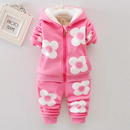 Cozy Baby Girl Suit – Autumn/Winter Wear