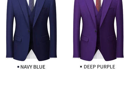 Groom & Business Wear – Italian Slim Gentleman Suit Blazer