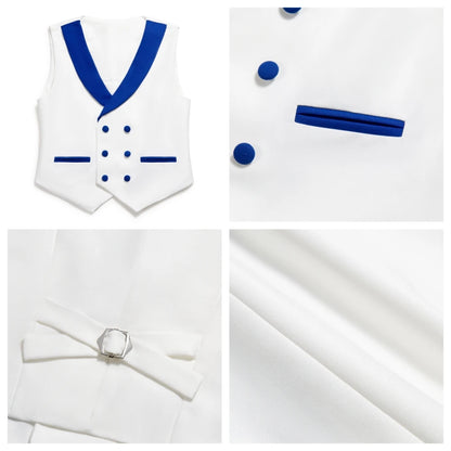 Boys’ Dresswear Outfit – 4-Piece Wedding & Birthday Formal Suit
