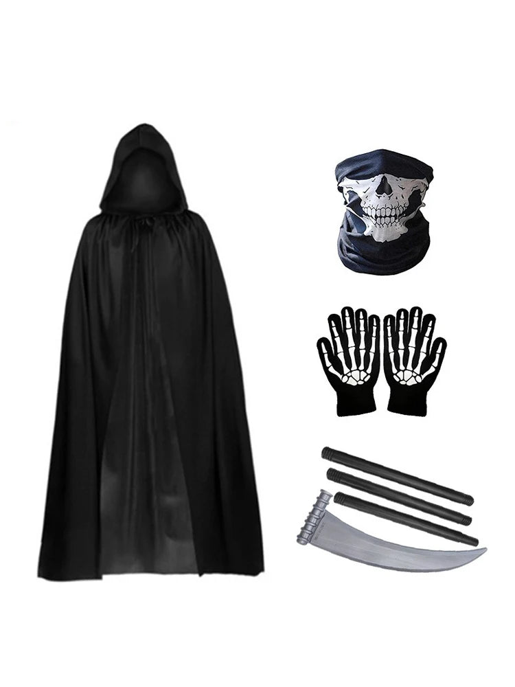 Halloween Demon Ghost Costume – Adult & Children Cosplay Outfit