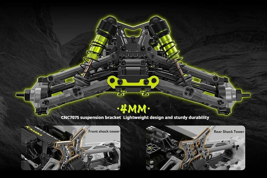 1:10 RC Off-Road Car – LLL Terminator Brushless 4WD Electric Toy