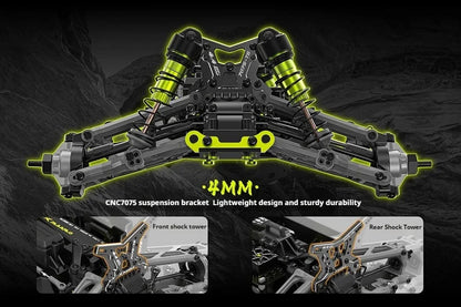 1:10 RC Off-Road Car – LLL Terminator Brushless 4WD Electric Toy