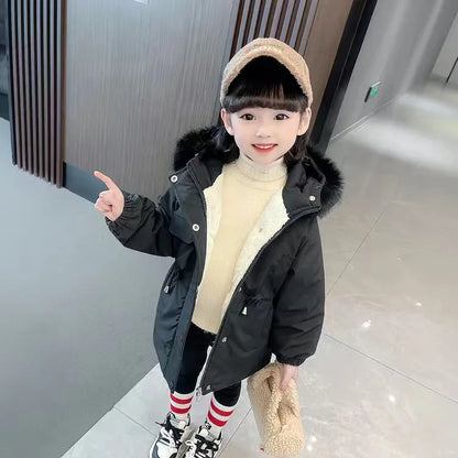Children’s Thick Winter Jacket – Korean Fashion