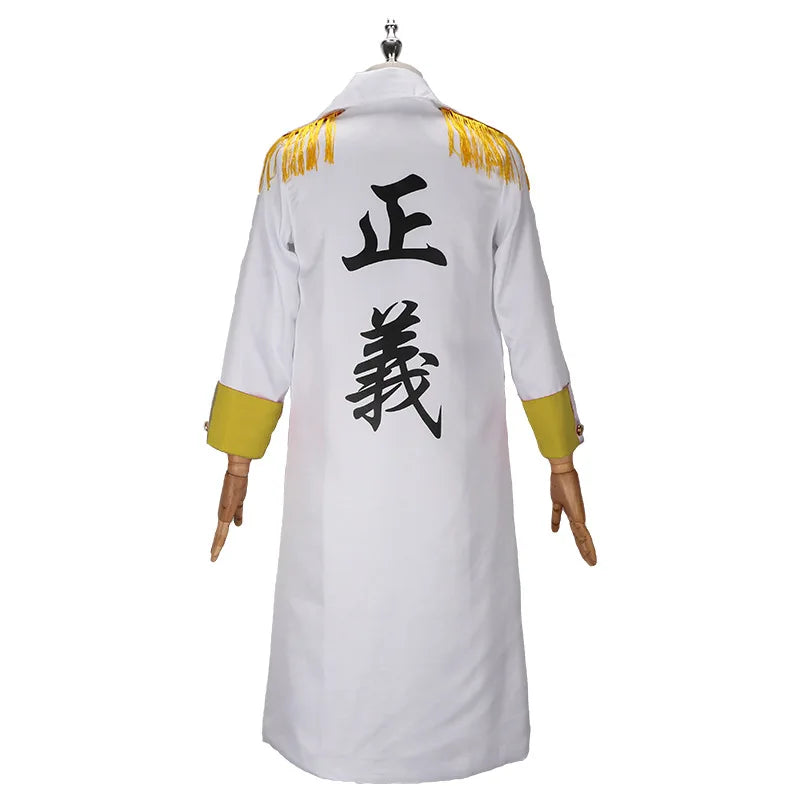 One Piece Cosplay Costume – Garp Marine Cloak & Uniform Coat