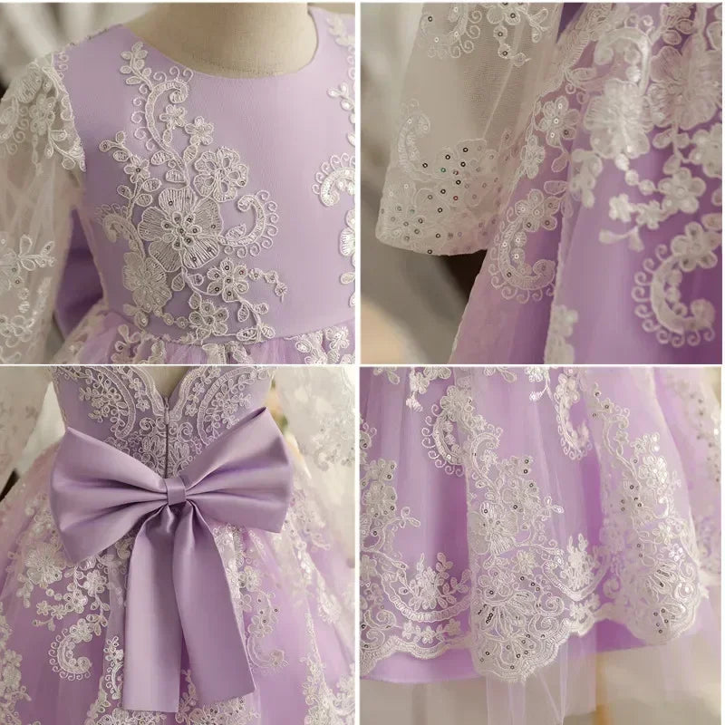 Baby Girl Formal Gown – Baptism to Christmas