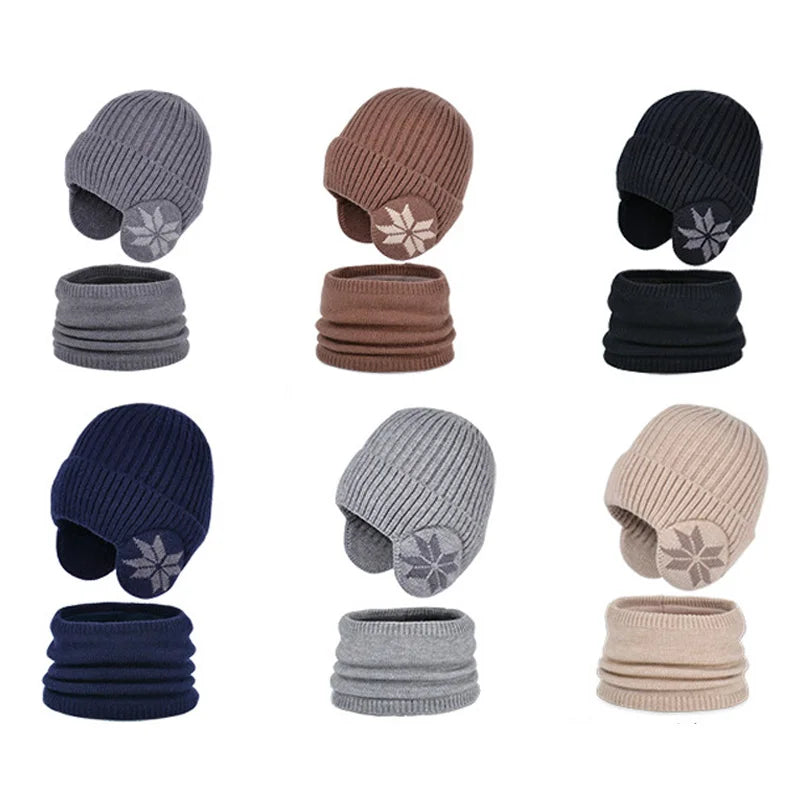 Fleece Lined Winter Hat & Scarf for Children