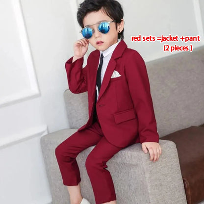 Teen Boys’ Formal Clothes – Wedding & School Uniform Set