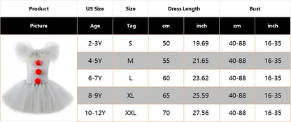 Kids Halloween 2025 Gray Joker Cosplay Outfit