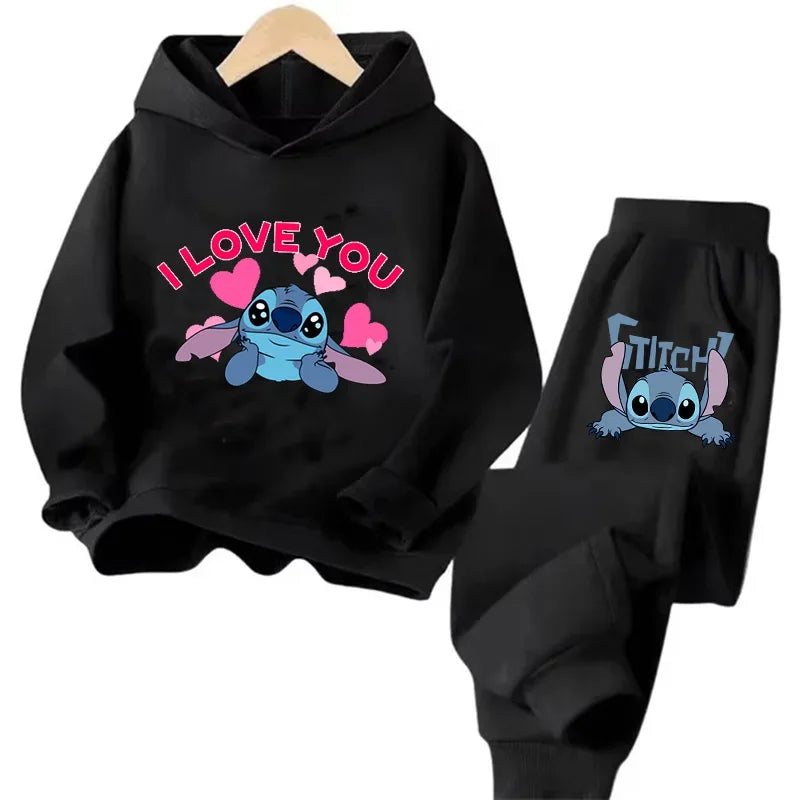 Kids' Stitch Anime Hoodie: Fun & Cozy for Cartoon Fans