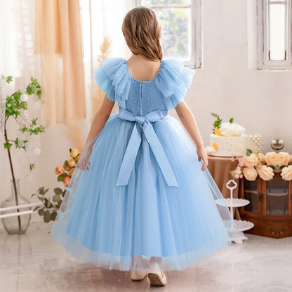 Kids Wedding Gown – Princess Lace Dress