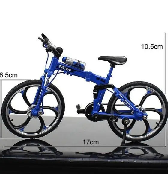 1:10 Alloy Mountain Bike Model – Realistic Diecast Bicycle Toy