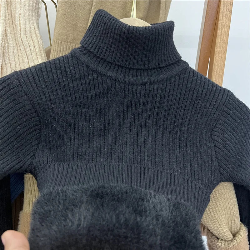 Warm Plus Velvet Pullover – Baby & Kids High