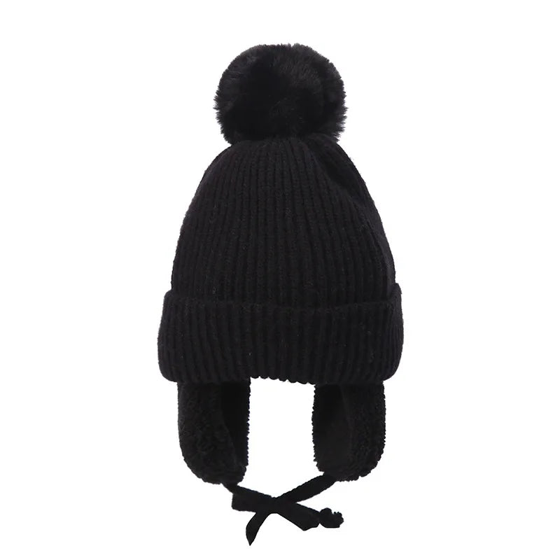 Cozy Wool Knit Hat – Baby & Kids Winter Wear