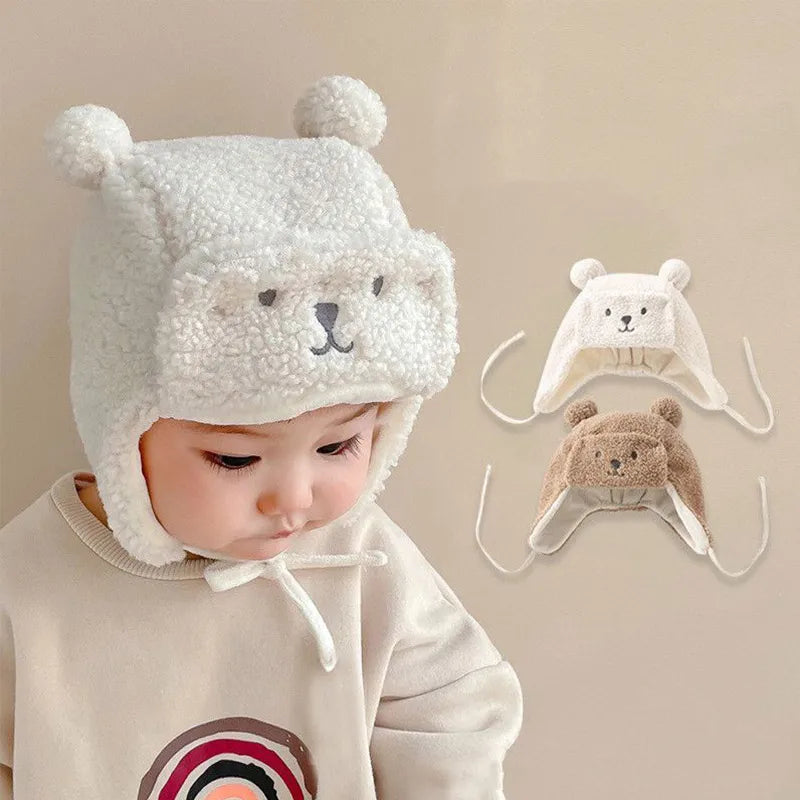 Adorable Bear Hat for Toddlers & Kids