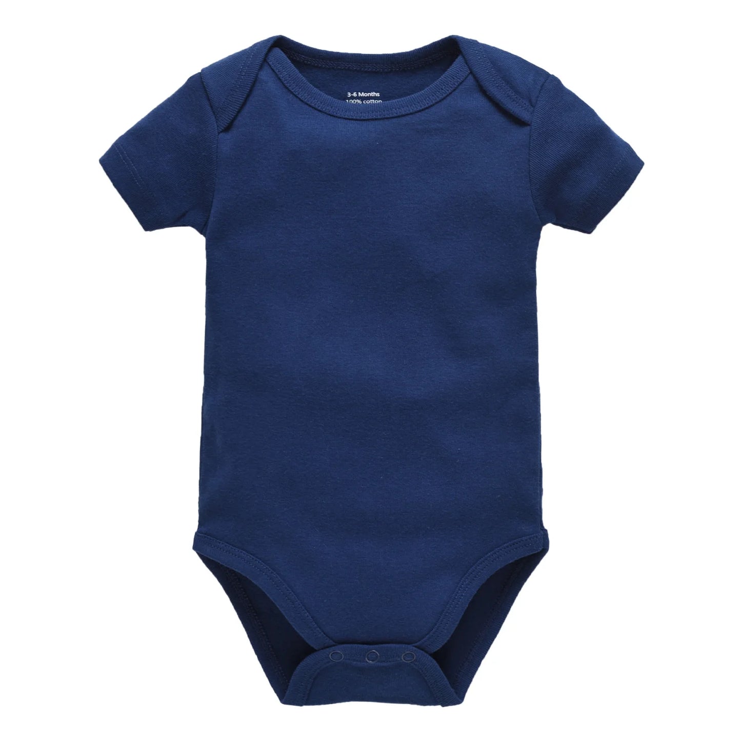 Short Sleeve Baby Bodysuit – Soft Cotton (0–24M)