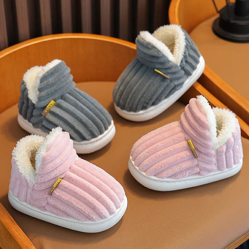 Cozy Winter Plush Slippers – Warmth & Comfort for Kids