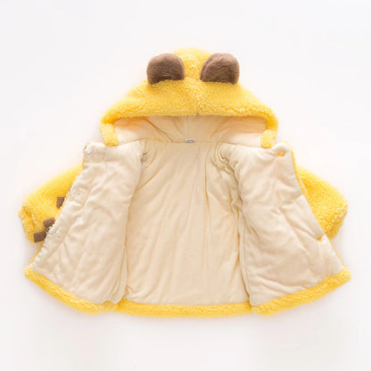 Baby Solid Color Fleece Jacket – Cozy Wear