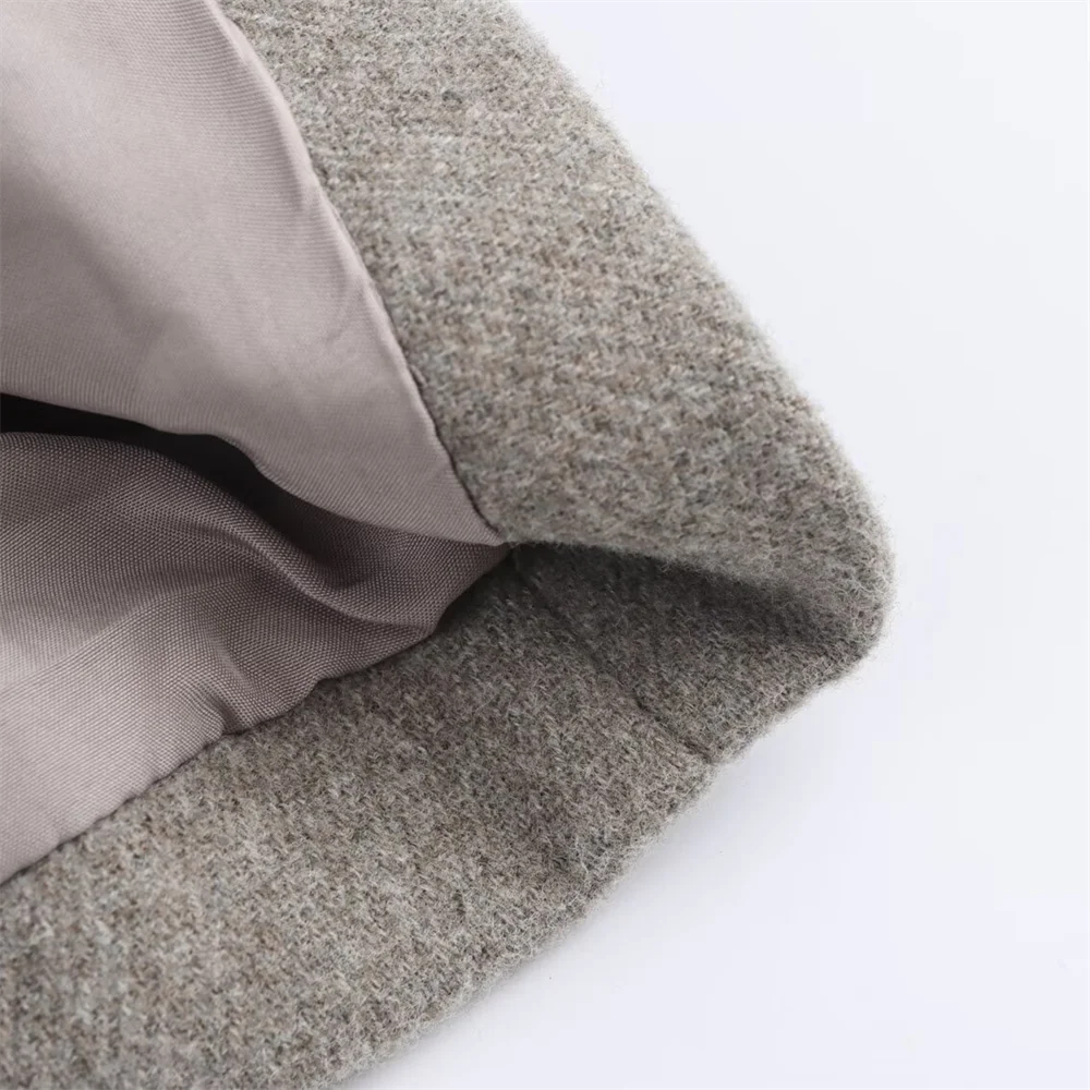 Casual Fall Coat for Women – Double Breasted