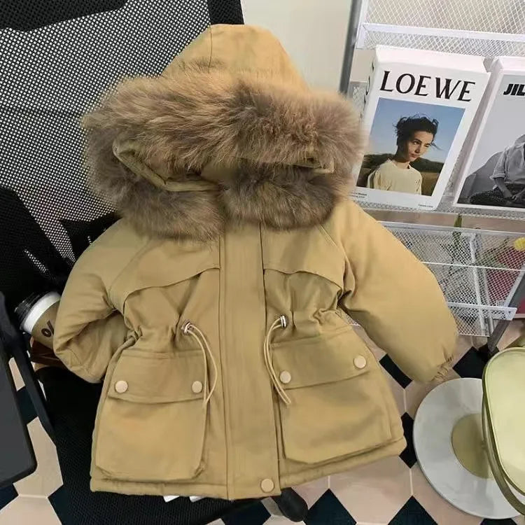 Children’s Thick Winter Jacket – Korean Fashion