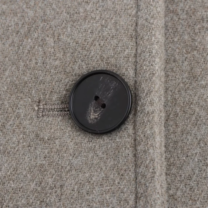 Casual Fall Coat for Women – Double Breasted