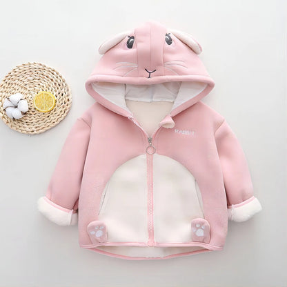 Kids Cartoon Hoodie – Autumn/Winter Wear