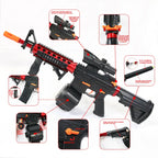 Ultra Shoppings Splatrball gun toy with manual and automatic gel blasters, ideal for outdoor shooting games and holiday gifts.