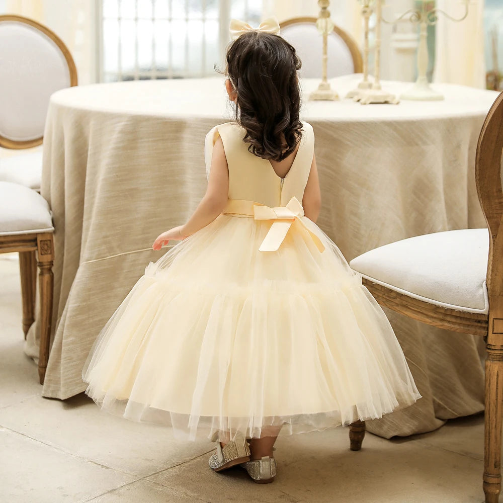 Baby Girl 1st Birthday Dress – Tulle Princess Gown