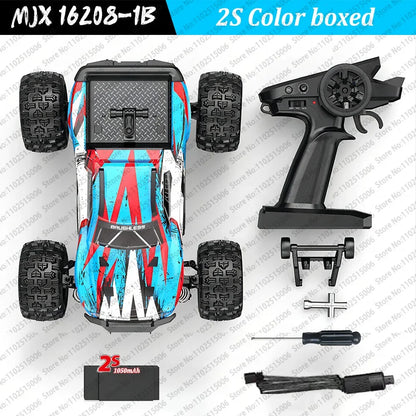 Brushless 1:16 RC Car – MJX Hyper Go High-Speed 4WD Truck Toy