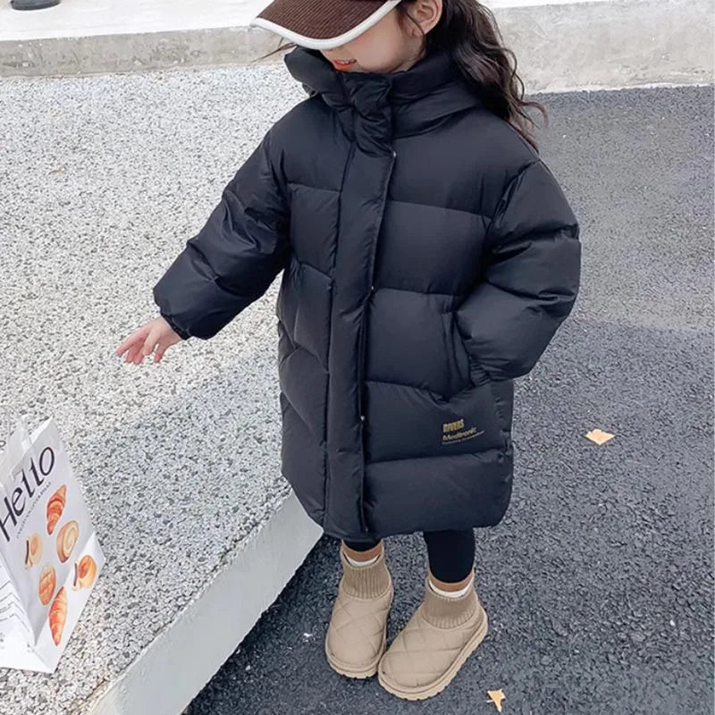 Teen Waterproof Puffer Coat – Extreme Cold Protection