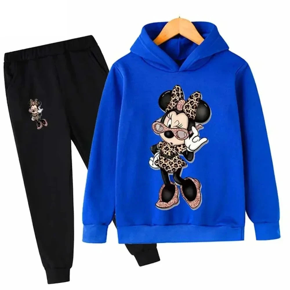 Minnie Mouse Kids' Hoodie Set: Adorable & Comfy Outfit