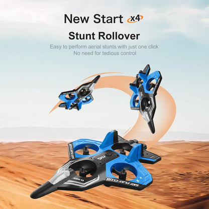 RC Helicopter Toy – 4-Motor Stable Foam Glider for Boys & Girls