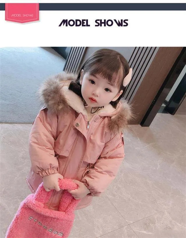 Children’s Thick Winter Jacket – Korean Fashion