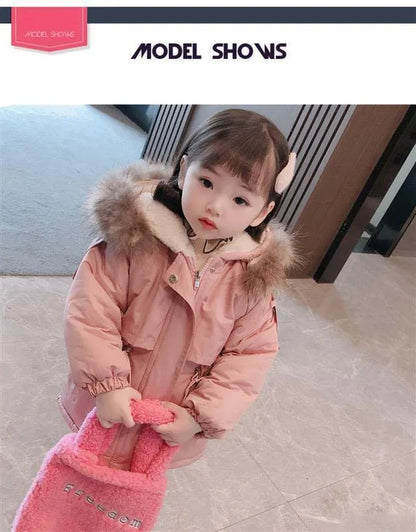 Children’s Thick Winter Jacket – Korean Fashion