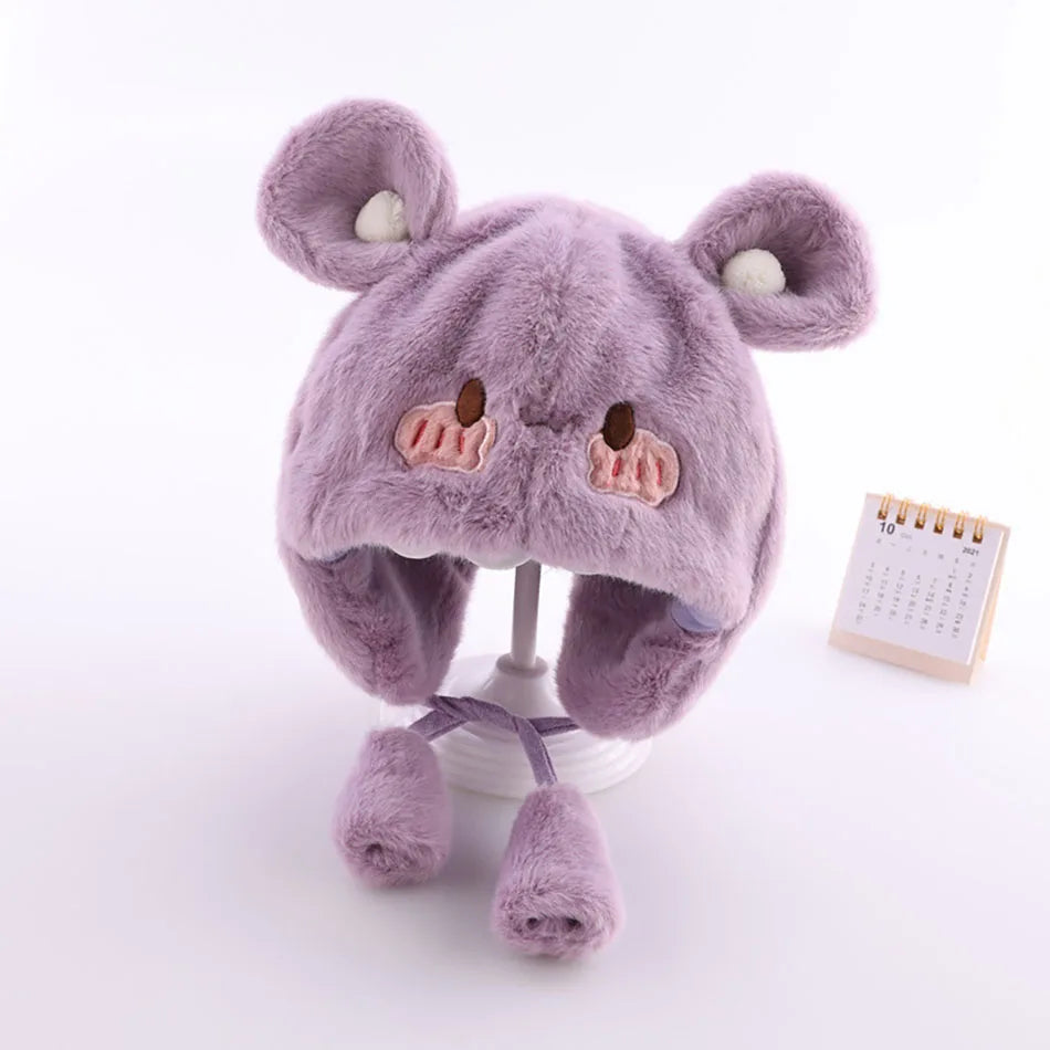 Comfy Plush Hat for Babies – Cold Weather