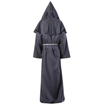 Monk Cosplay Outfit – Medieval Robe for Priest, Wizard & Costume Play