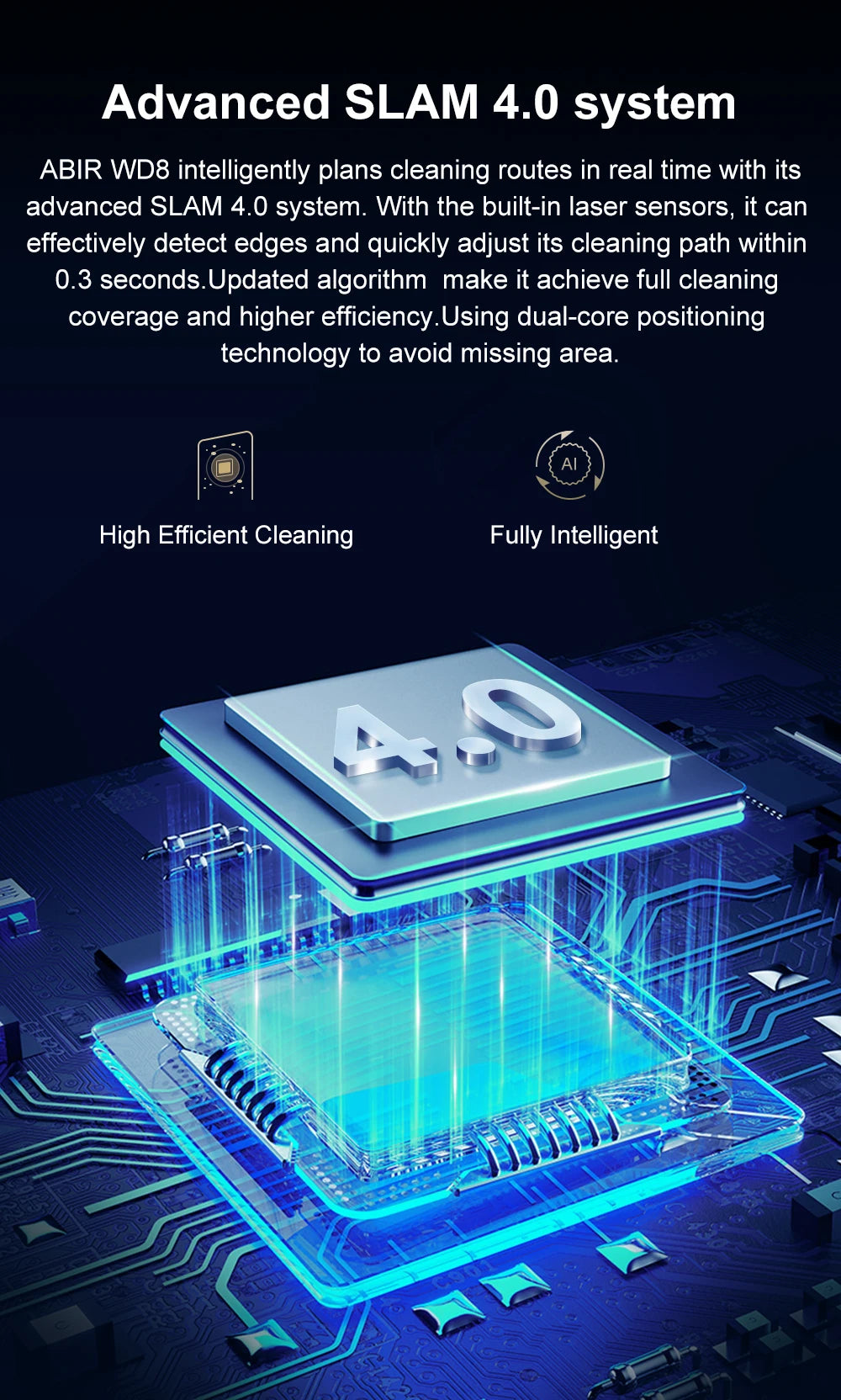 ABIR WD8 Robot Window Cleaner: Effortless Shine with Smart Tech