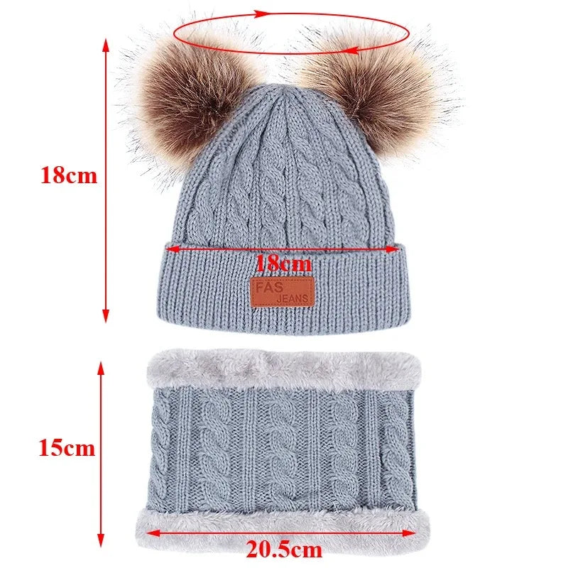 3-Piece Winter Essentials for Babies – Soft & Snuggly Set