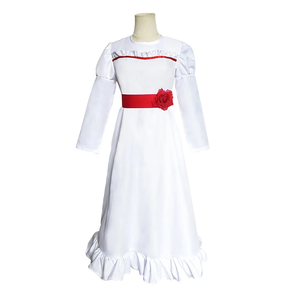 Evil Doll Cosplay Outfit – Annabelle / Chucky Bride Scary Halloween Costume