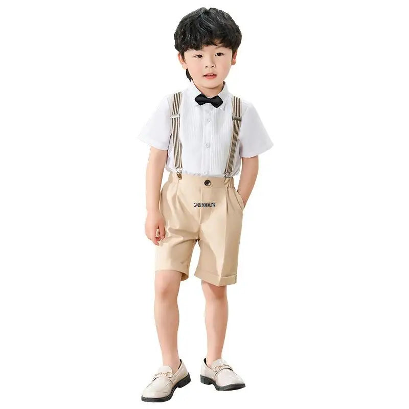 Children’s Summer Formal Clothing – Piano & Dance Performance Set
