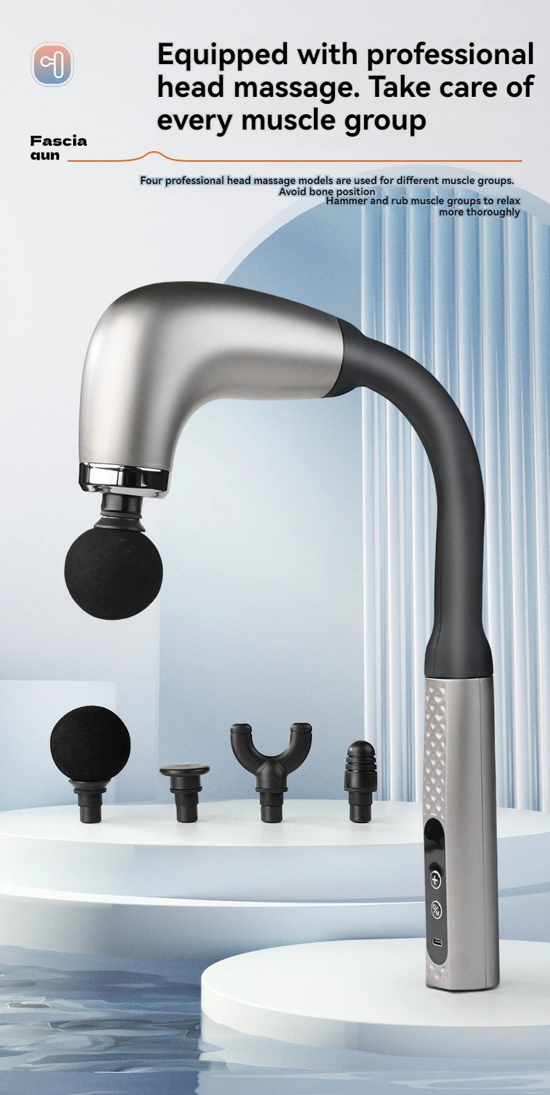 2025 Smart Deep Tissue Massager: The Ultimate Handheld Back Artifact - Ultra Shoppings