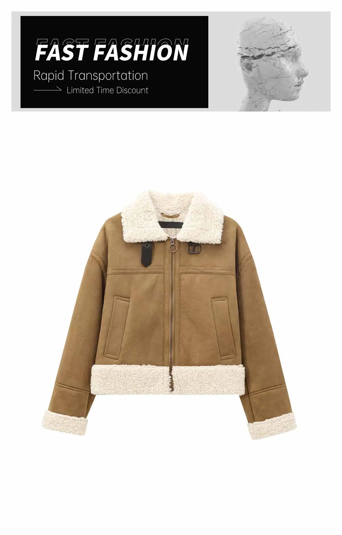 Women's Dual-Style Zipper Jacket – 2025 Trend