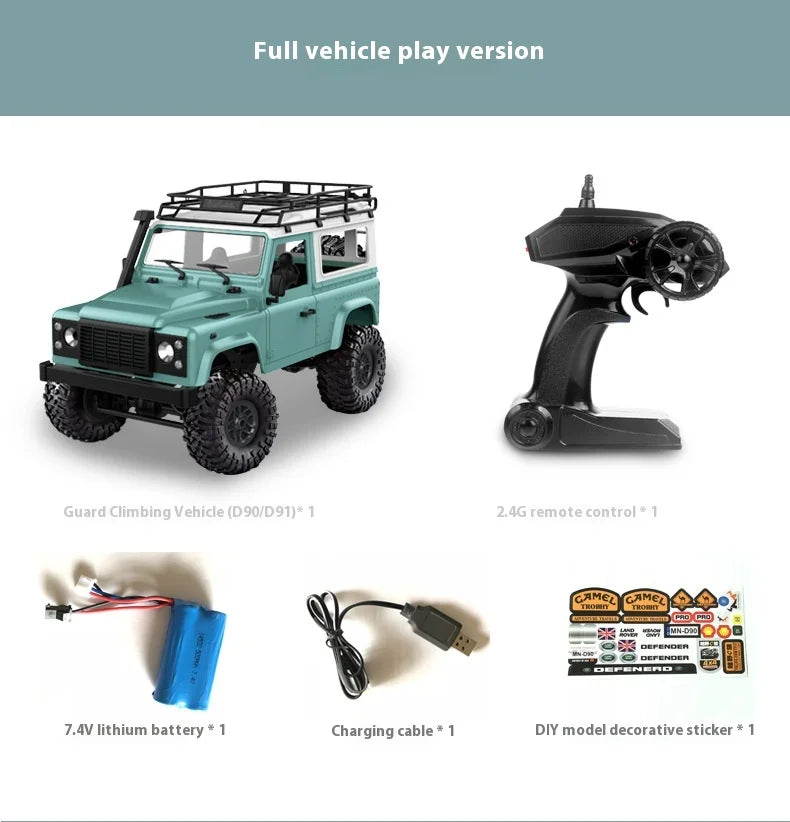 1:12 MN90 RC Car – Off-Road Vehicle for Boys & Men Gift