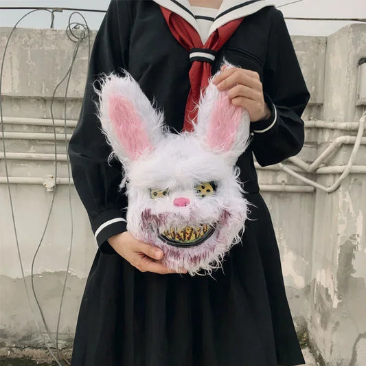 Terrifying Bloody Bunny Mask – Halloween's Creepiest Cosplay Prop!