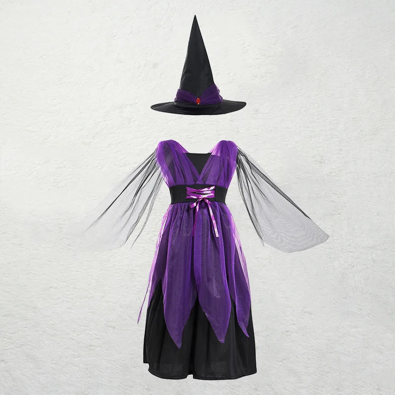 Enchanting Witch & Vampire Costume for Kids – Magic Awaits!